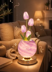 Yellow + Purple Tulip